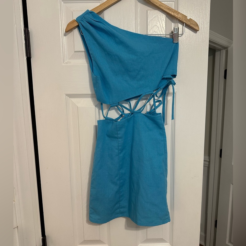Peppermayo Vibrant Blue Dress